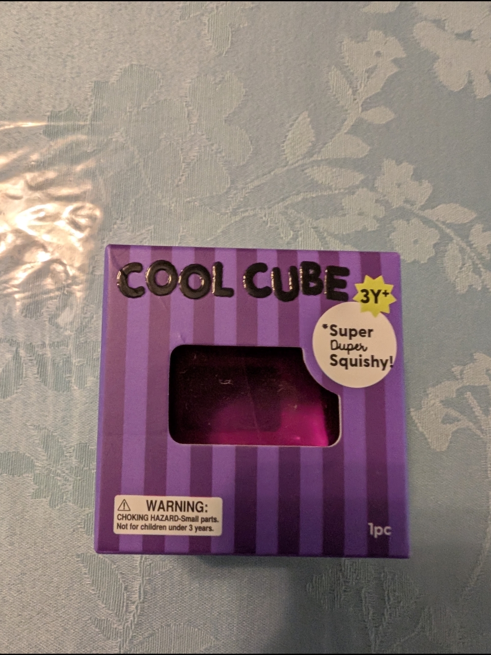 Cool Cube Purple Squishy